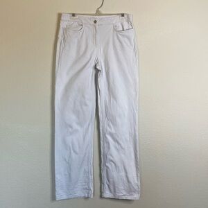 Eileen Fisher cotton slacks trousers women’s 8 eight EUC